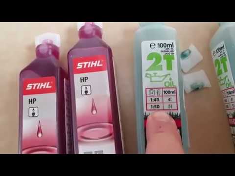 Video: Aký olej dávate do motorovej píly Homelite?