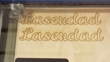 Laser cutting text quickly using CorelDraw X7 on an Epilog Helix