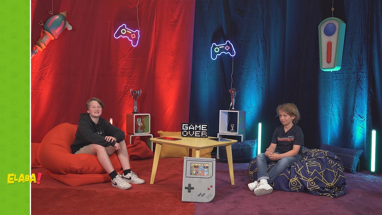 Louis en Sem spelen Zoom zoom Plop en K3 shop - Game On! | Elaba - YouTube