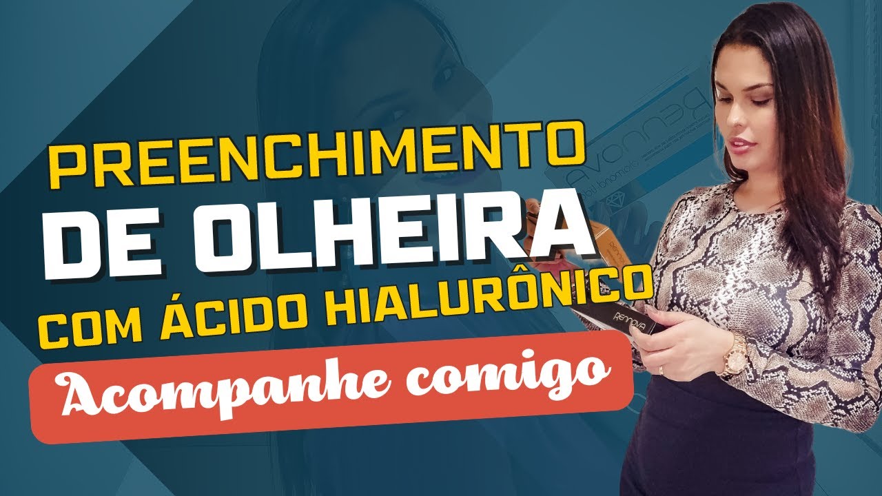 PREENCHIMENTO DE OLHEIRAS. Perca o medo de realizar esse procedimento.