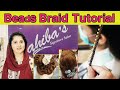 Beads Bread Tutorial | Sahiba signature salon |  How to Use Beads in Your Hair and Braids