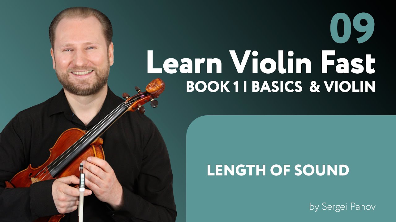 Violin Rythm Lesson 9 - Rhythm - Length of Sound | Learn Violin Fast Book 1 – Simple ...