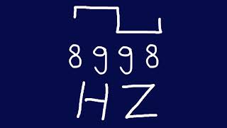8998 hz square