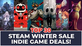 Top 30 BEST indie games - Steam Winter Sale 2022