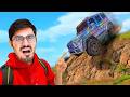 Dropping RC Monster Car From Mountain गाडी को पहाड़ से गिराया Will It Survive