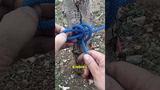 This Knot Locks TIGHT — No Slip #knot #technique #rope #knottying #shortsvideo