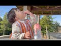 やすおか命の牧場【新章21】いおちゃんとしろくまちゃんのエプロン