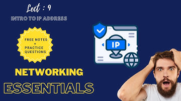 Network Essentials | Lec:9 What is IP address ? Intro To IP address | Geeks&Whiz