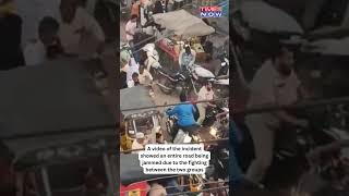 On Camera, Man Stabbed As Clash Breaks Out Between Two Gangs In Hyderabad #shorts Resimi