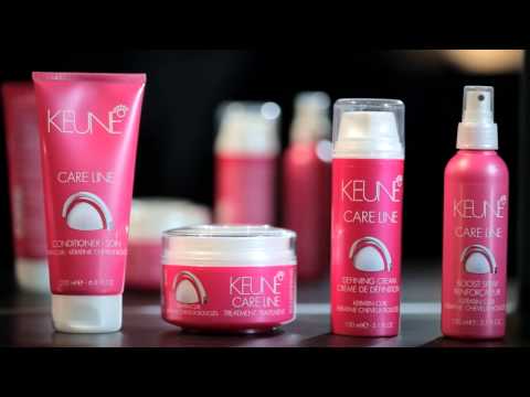 Cum sa obtineti bucle perfecte cu gama Keune Keratin Curl.