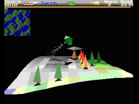 Zarch (1987) Gameplay for BBC Acorn Archimedes High Quality