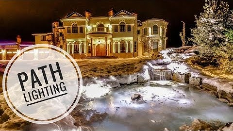 Low Voltage Landscape Path Lighting Installation