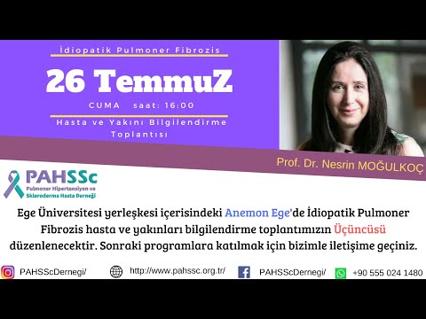 Prof. Dr. Nesrin MOĞULKOÇ ile Akciğer Sertleşmesi - İdiyopatik Pulmoner Fibrozis -1