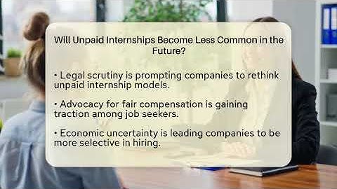 Will Unpaid Internships Become Less Common in the Future? | Internship Hero News