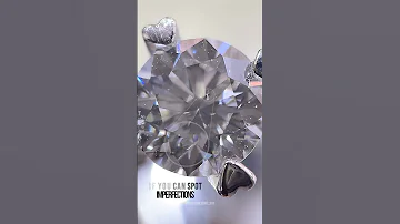 How To Check If Your Diamond Ring Is REAL Or FAKE Using A Magnifying Glass 