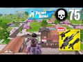 75 Elimination Solo vs Squads Wins Gameplay (Fortnite Chapter 6 Season 2 PS4 Controller)