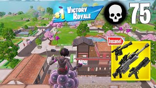 75 Elimination Solo vs Squads Wins Gameplay (Fortnite Chapter 6 Season 2 PS4 Controller)