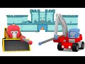 Строим замок - учимся вместе с малышами грузовичками 👶 🚚 l обучающий мультфильм
