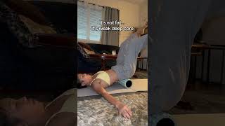 Deep Core Activation for a Flat Belly (40+) #youtubeshorts #homeworkout