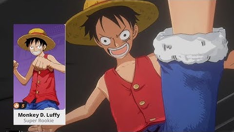 Jump Assemble - Monkey D. Luffy Super Rookie Gameplay