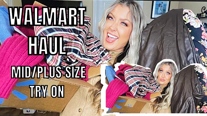 WALMART CURVY GIRL HAUL | UMM TIME AND TRU OMG SKIMS DUPE | HOTMESS MOMMA VLOGS