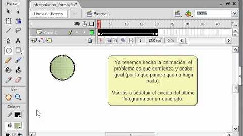 (curso macromedia flash 8) 28-Interpolaciones de Forma