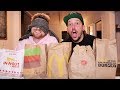 BLINDFOLDED FAST FOOD CHALLENGE!!