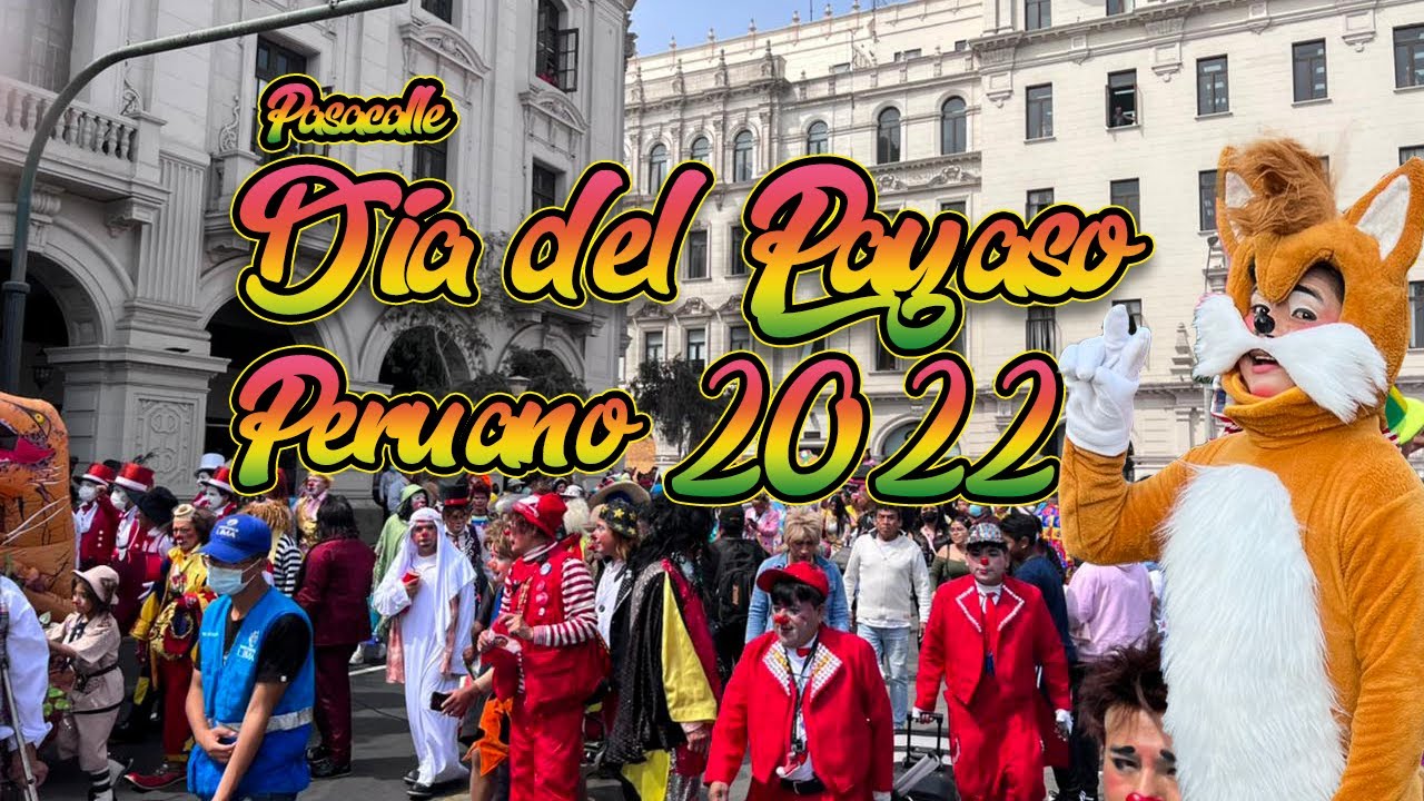 Dia del payaso peruano 2022