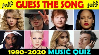 Guess the Song | One Song Each Year 1980-2020 (MUSIC QUIZ) 🎵 screenshot 3