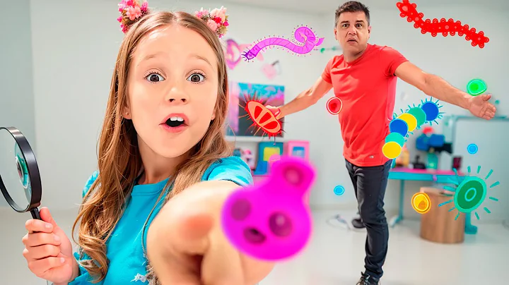 Nastya and Evelyn organize and clean their room | Cleaning Challenge for kids