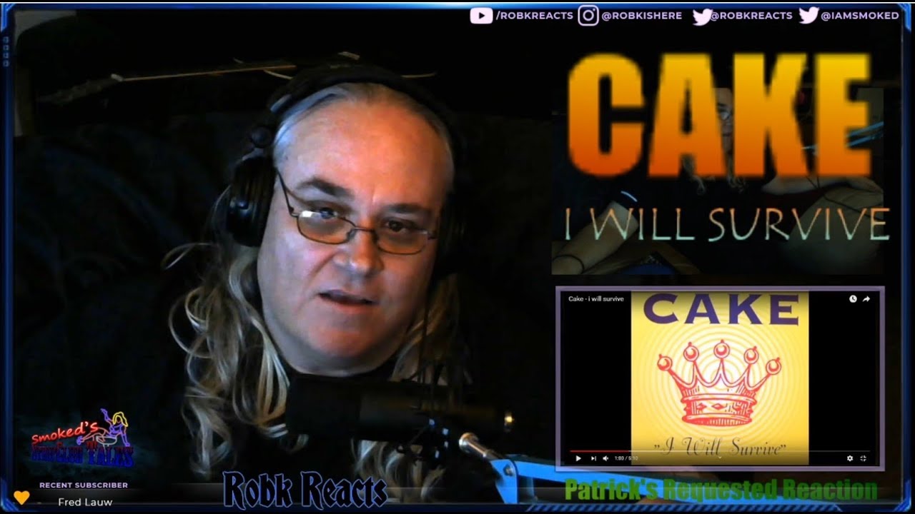Cake Requested Reaction i will Survive YouTube