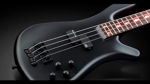 Warwick Custom Shop Masterbuilt - Streamer Stage I Solid Satin Black