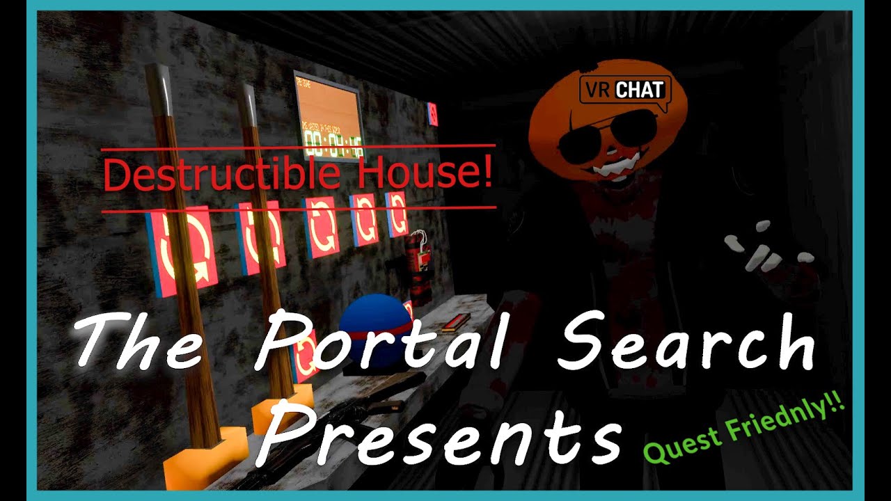 VRChat's Destructible House (Unique Concept) - YouTube