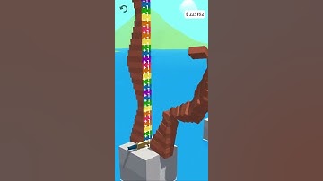 Slice it all! All levels. Very satisfying and relaxing ASMR slicing game #asmr #Cutting #shorts