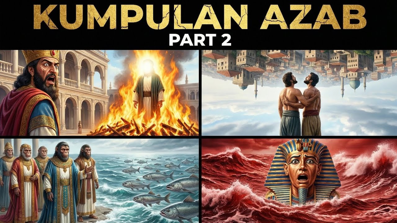 Full Movie: Kumpulan Kisah Azab Kaum Terdahulu Part 2 (Namrud, Sodom, Ashabus Sabt & Fir'aun)