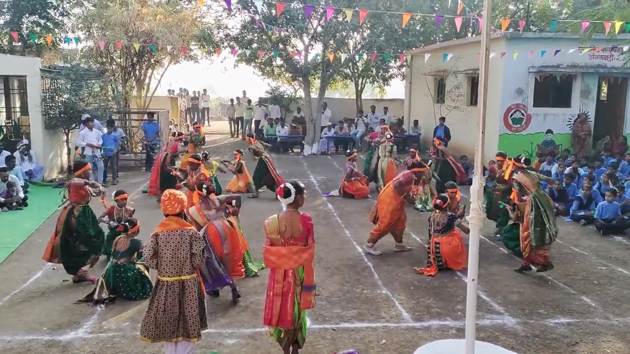 दैवत छत्रपती मुलींचा लेझीम डान्स | Lezim dance on Daivat Chhatrapati