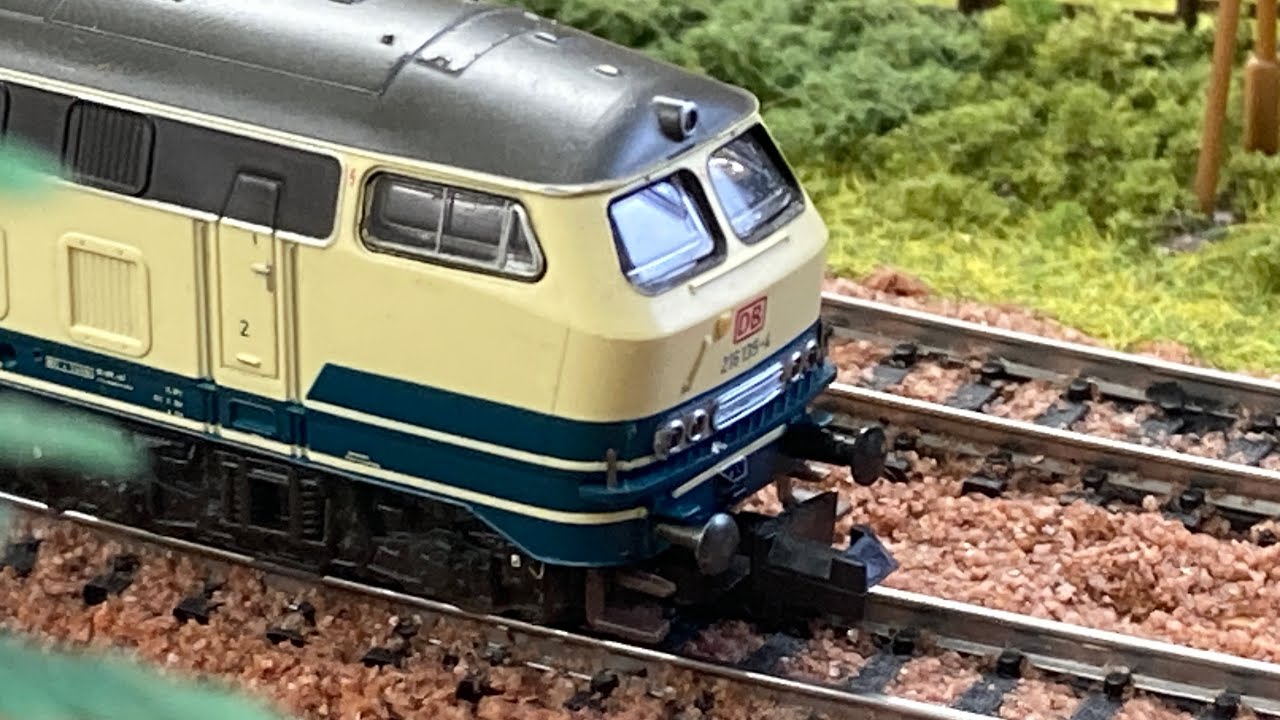 Spur N - Führerstandsmitfahrt auf meiner Modelleisenbahn