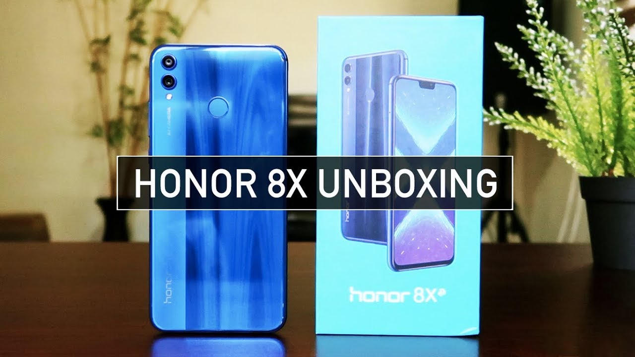 Honor 8X Unboxing 