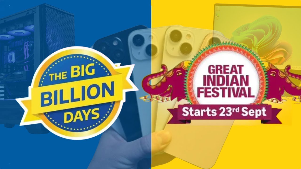 Amazon Great Indian Festival &  Flipkart Big Billion Days Sale 2025 Live 🔥 Best Laptop & PC Deals 🔥