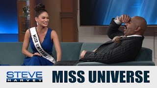 Miss Universe: Don’t beat yourself up, Steve! || STEVE HARVEY