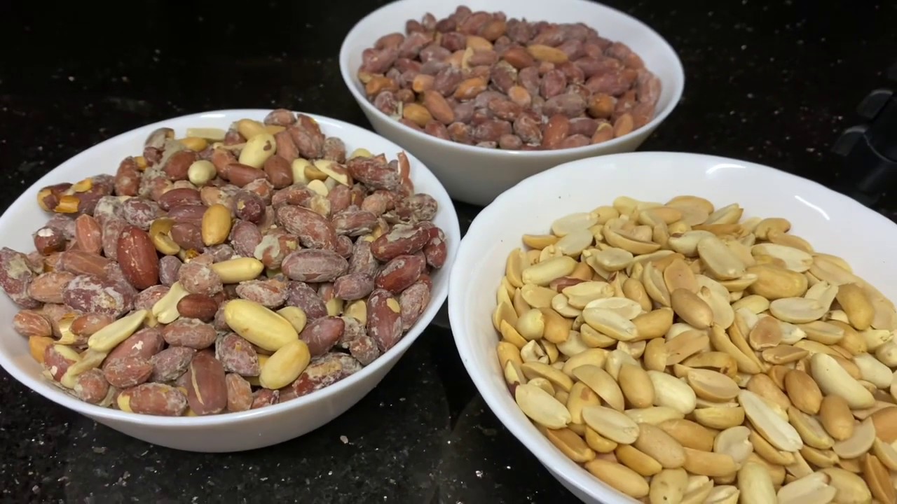 طريقه تحميص الفول السوداني او الكاوكاو ب٣اطعمه وطرق مختلفه