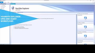 YourSite Explorer: UPIQ and Agent Workflows: MiContact Center Business