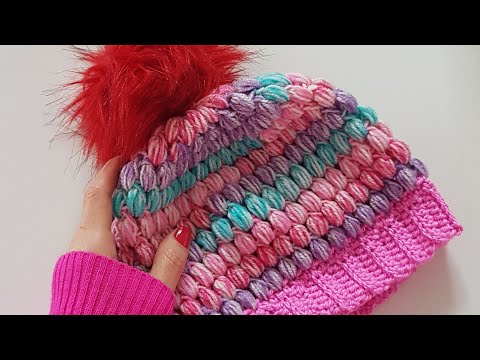 Kolay Fıstık Bere / Easy Puff Beanie