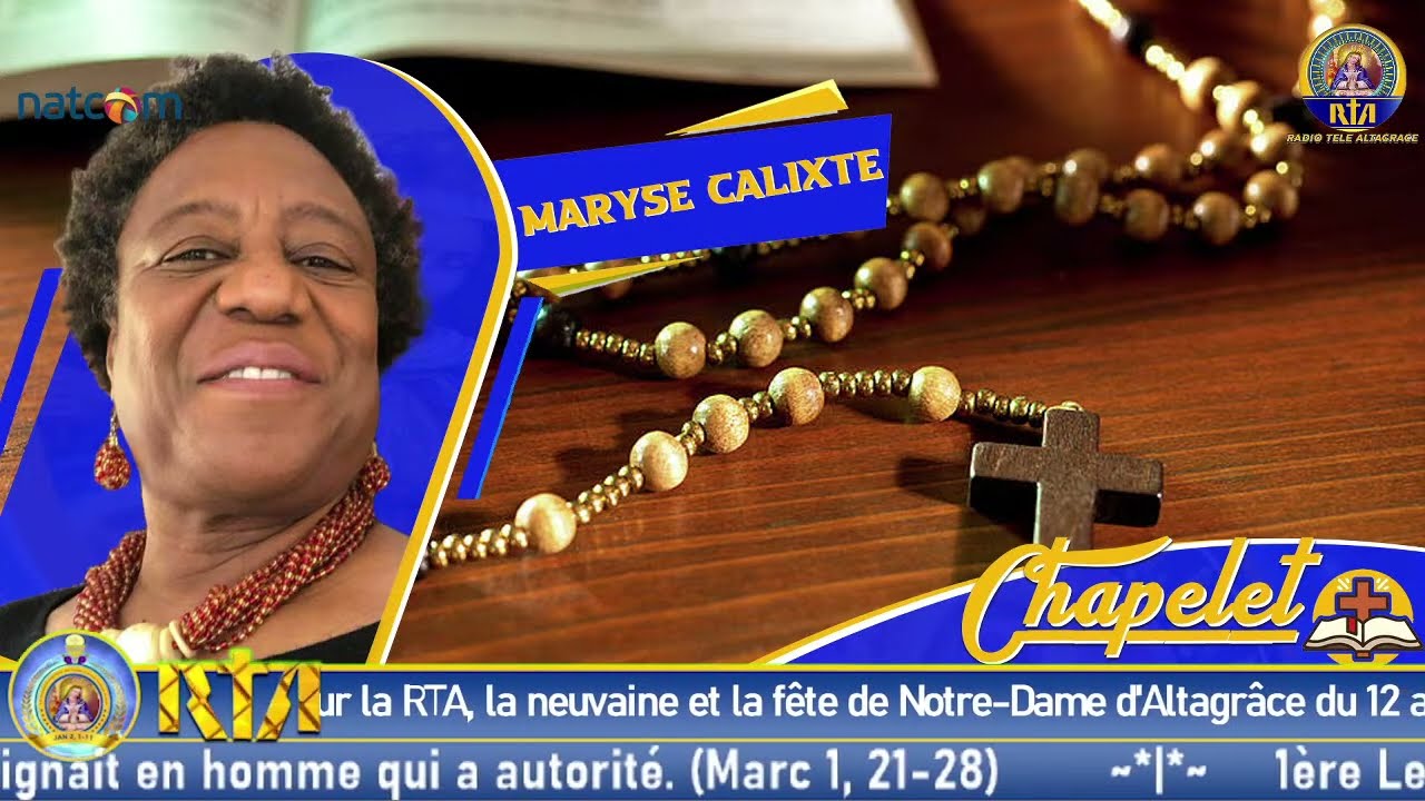 1er jour de la neuvaine à NotreDame d’Altagrâce Mardi 12 Janvier