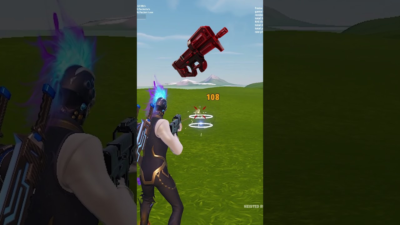 Fortnite Battle Royale:  Heisted Blink vs Heisted Run 'n' Gun vs Enhanced Havoc Shotgun 