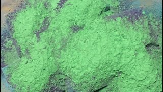 Fresh Blocks + Homemade Holi Powder | Oddly Satisfying | Gym Chalk | ASMR