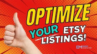 ETSY TIPS  - How to Optimize your Etsy Listings in 2023 | Boost Sales & Stay Ahead of the Game! 🚀