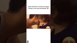 Ahaan Panday & Srks Abram Cuteness Alert