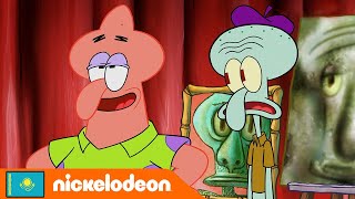 Мультик Спанч Боб Сквидвард Патрикт кейпкер ме  Nickelodeon Cyrillic