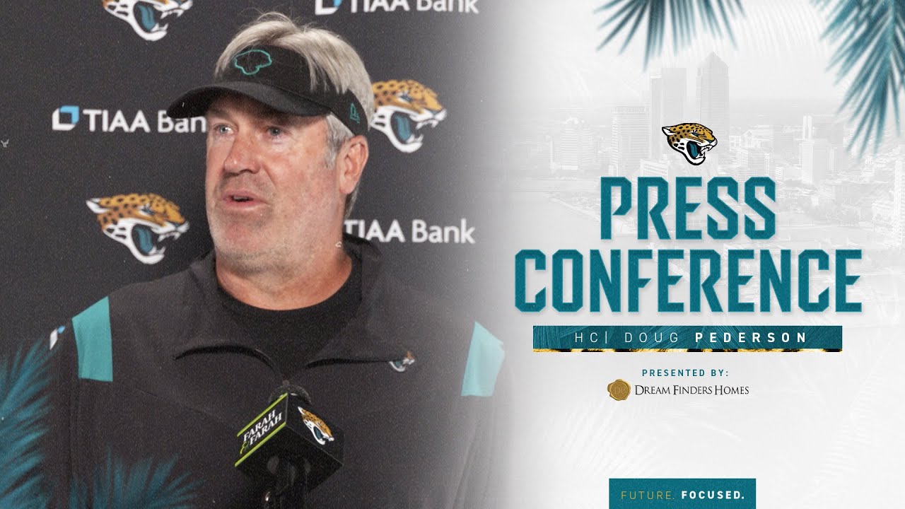 Pederson: "Let them really showcase their talent." | Press Conference | Jacksonville Jaguars